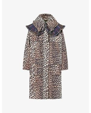 Barbour X Ganni Waxed Cotton Jacket - Multicolour