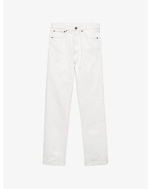Prada Old Denim Five-Pocket Jeans - White