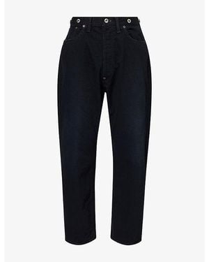 A.PRESSE No.22 Wide-Leg Denim Jeans - Blue