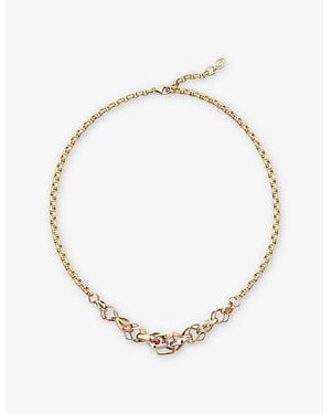 Cartier Trinity 18Ct, And Rose- Necklace - Metallic