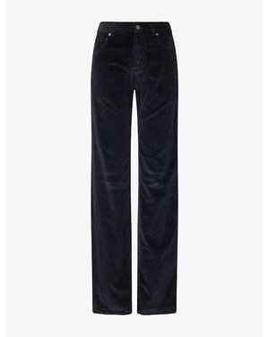 DARKPARK Marion Straight-Leg Corduroy Pants - Blue
