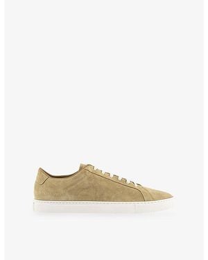 Mens Trainers Common Projects Lyst Common Projects Original Achilles Full-grain Leather Sneakers In