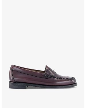 Crep Protect Weejun Ii Leather Penny Loafers - Purple