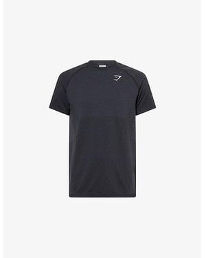GYMSHARK Vital Seamless Woven T-Shirt - Blue