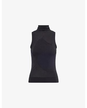 Issey Miyake M A Shopper's Jersey Top - Blue
