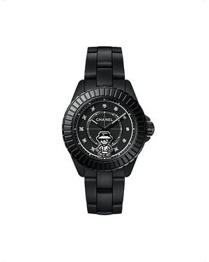CHANEL J12 Coco Game Caliber 12.1 Watch 38Mm - Black