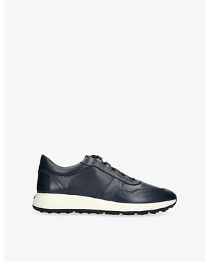Tod's Nuovo Allacciato Sportivo 79K Leather Trainers - Blue