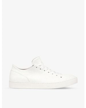 Whistles Folly Leather Trainers - Natural