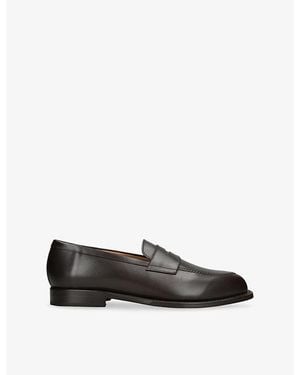 Morjas The Penny Leather Loafers - Black