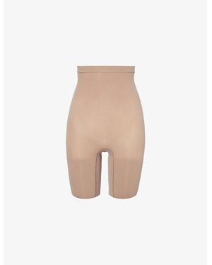 Spanx Everyday Shaping High-Rise Shorts - Natural
