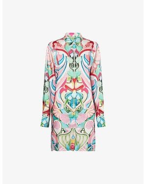 Mary Katrantzou Verona Floral Woven Shirt - White