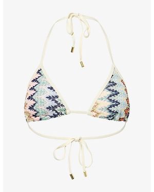 Cheap Monday Palma Triangle Bikini Top - Metallic