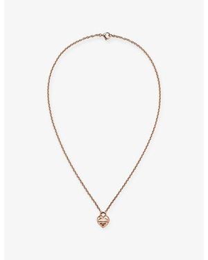 Tiffany & Co. Return To Tiffany Full Heart 18Ct Rose- Necklace - Multicolour