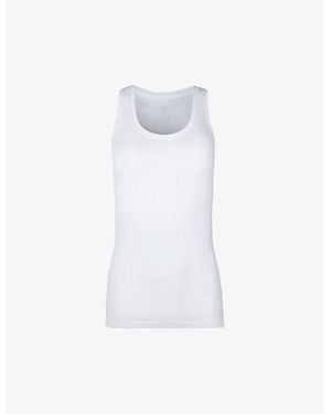 Sweaty Betty Athlete Seamless Stretch-Jersey Vest Top - White