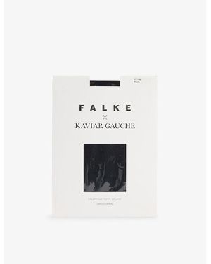 FALKE X Kaviar Gauche 20 Den Romantic Heart Tights - White