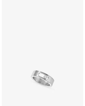 Messika Move Small Titanium And 0.05Ct Diamond Ring - White