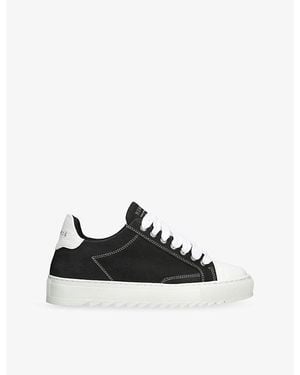 NUMERIS Atelier Suede Trainers - Black