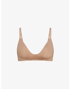 Skims Wireless Form Push-Up Bra - White