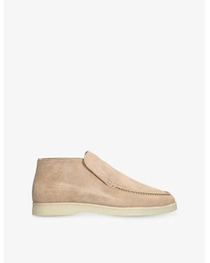Aurélien City Suede Loafers - Natural