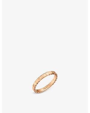 Chopard Ice Cube 18Ct Rose- Ring - Metallic