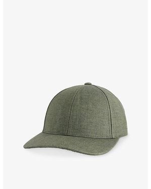 Varsity Headwear Legacy Structured Linen Cap - Green