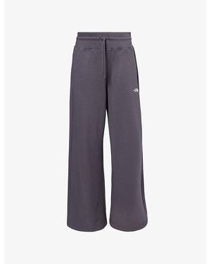 The North Face Essential Light Wide-Leg Cotton Jogging Bottoms - Blue