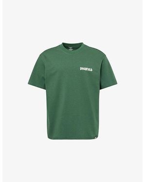Dickies Gordonsville Boxy-Fit Cotton T-Shirt - Green