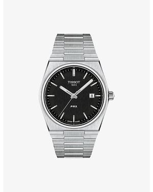 Tissot Prx Stainless-Steel Quartz Watch - Black