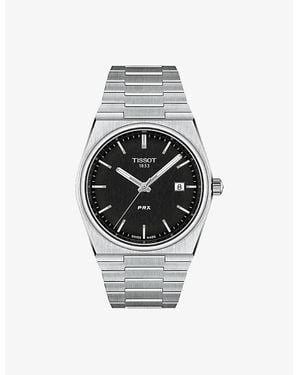 Tissot Prx Stainless-Steel Quartz Watch - Black