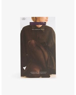 Swedish Stockings Svea Premium Tights - Brown
