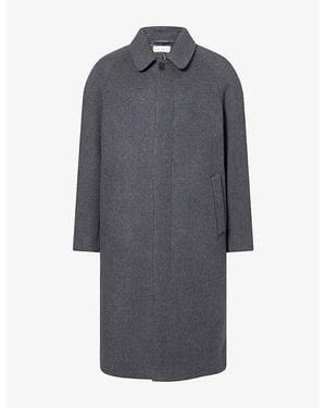 The Row Perlin Cashmere And Wool Coat - Gray