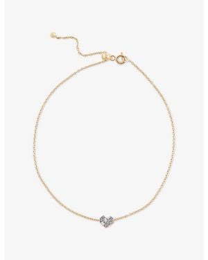 Kismet by Milka Mini Cherish 0.04Ct Baguette-Diamond And 0.07Ct Diamond Chain Bracelet - Metallic