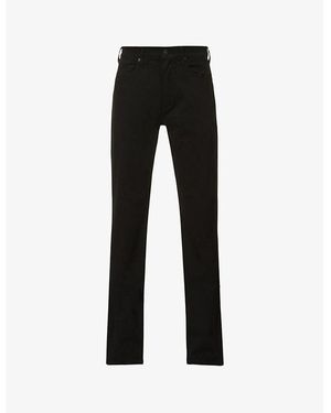 PAIGE Transcend Normandie 34-Inch Straight Jeans - Black