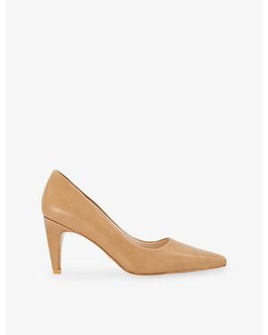 Dune Astrids Leather Heeled Courts - Multicolour