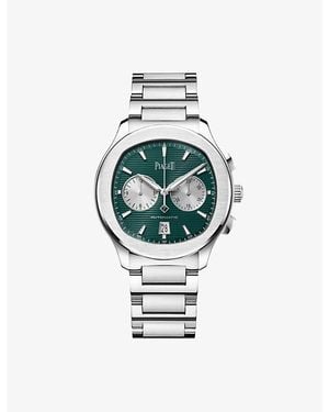 Piaget Polo Chronograph Stainless-Steel Watch 42Mm - Metallic