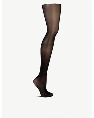 Wolford Matte Transparent Tights - Black