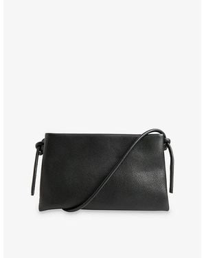 Whistles Amity Leather Shoulder Bag - Black