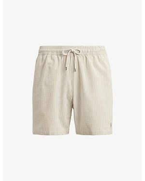 Polo Ralph Lauren Traveller Mid Swim Shorts - Natural