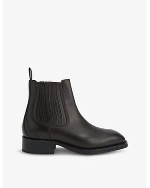 Kurt Geiger Kemp Leather Chelsea Boots - Black