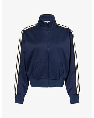 GOOD AMERICAN The Track Jacket - Blue