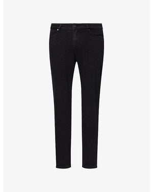 Arne Slim-Fit Mid-Rise Denim Jeans - Black