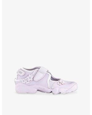Nike Air Rift Leather Trainers - Purple