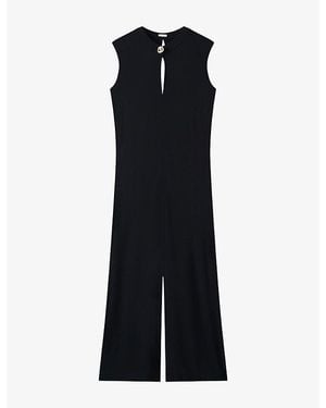JOSEPH Maison Sleeveless Jersey Maxi Dress - Black