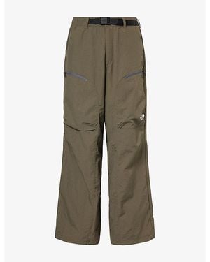 The North Face Belted Straight-Leg Soft-Shell Trousers - Green