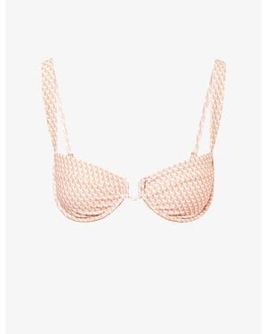 Cheap Monday Cala Roja Underwired Bikini Top - Pink