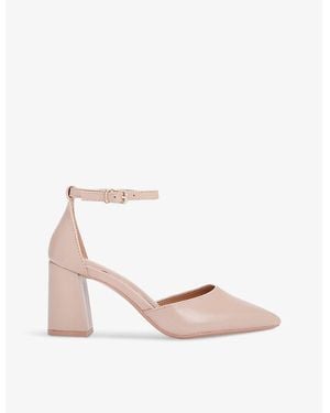 Carvela Kurt Geiger Refined Heeled Leather Courts - Pink