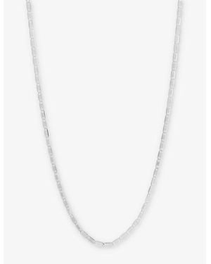Maria Black Karen Rhodium-Plated Sterling- Chain Necklace - White