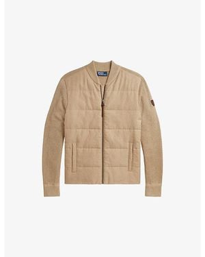 Polo Ralph Lauren Hybrid Linen Full-Zip Jacket - Natural