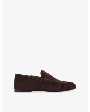 Steve Madden Roger Suede Loafers - Brown