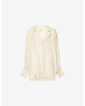 Dissh Lucile Relaxed Woven Shirt - Natural